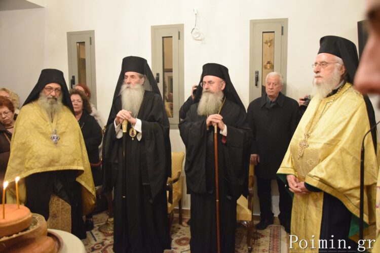 Πολυαρχιερατικός Εσπερινός Ονομαστηρίων Μητροπολίτου Περιστερίου Γρηγορίου