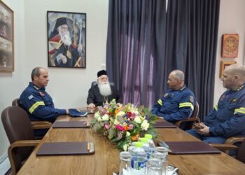 Εθιμοτυπικές επισκέψεις στον Μητροπολίτη Δημητριάδος