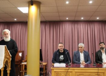 Παρουσίαση της βιογραφίας του Παναγιώτη Γιαννάκη στην 1η Σύναξη Στελεχών Νεότητας της Ιεράς Μητροπόλεως Ιλίου