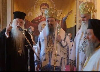 ΑΠΟΔΟΣΗ ΤΙΜΗΣ ΣΤΟΝ ΣΕΒΑΣΜΙΩΤΑΤΟ ΜΗΤΡΟΠΟΛΙΤΗ ΠΡΩΗΝ ΚΑΛΑΒΡΥΤΩΝ ΚΑΙ ΑΙΓΙΑΛΕΙΑΣ κ. ΑΜΒΡΟΣΙΟ