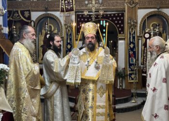 Κυριακὴ μετὰ τὰ Φῶτα στὴν χιονισμένη Πεντάβρυσο Καστοριᾶς