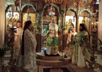 Πανηγύρισε η Ιερά Μονή Οσίου Εφραίμ του Σύρου στην Κονταριώτισσα