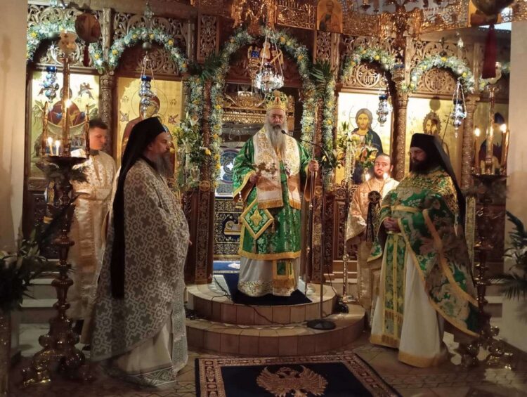 Πανηγύρισε η Ιερά Μονή Οσίου Εφραίμ του Σύρου στην Κονταριώτισσα