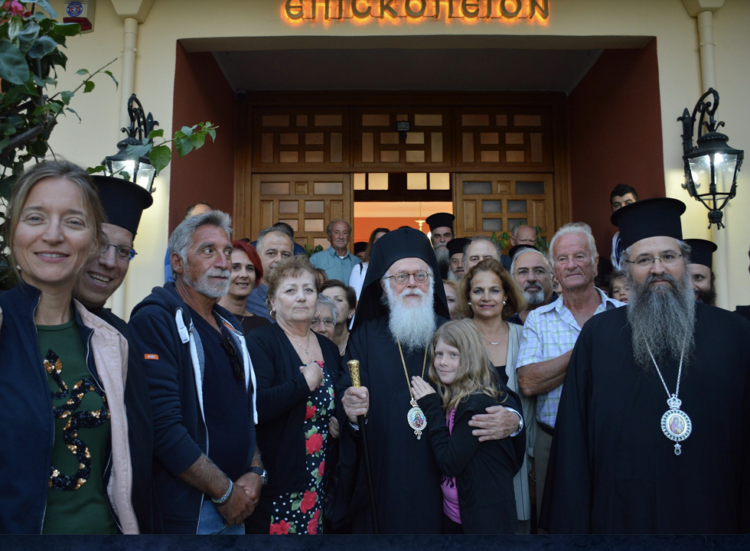 Ο Μητροπολίτης Λευκάδος δια την εν Κυρίω κοίμησιν του Αρχιεπισκόπου Αλβανίας