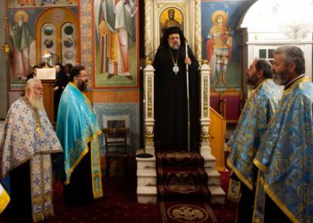 Ο Εσπερινός του Τιμίου Προδρόμου στην Ιερά Μητρόπολη Μεσσηνίας