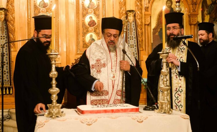 Ιερατική Σύναξη και κοπή Βασιλόπιτας στην Ιερά Μητρόπολη Μεσσηνίας