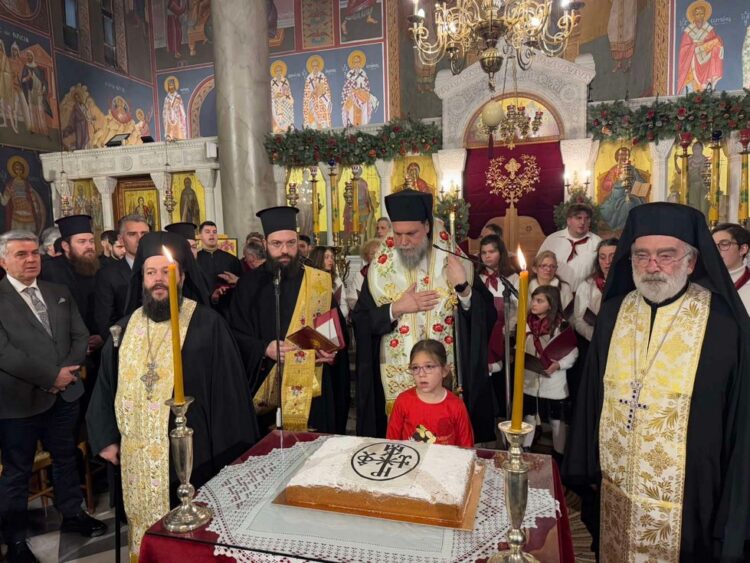 Υψηλές παρουσίες της πολιτικής ζωής του τόπου μας στην κοπή της Αγιοβασιλόπιτας της Ι.Μ. Νέας Ιωνίας