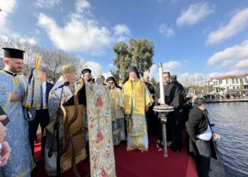 Με μεγαλοπρέπεια ο εορτασμός των Θεοφανείων στο Φανάρι