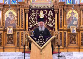 Για τον Όσιο Ιάκωβο Τσαλίκη μίλησε στον Βόλο το Μητροπολίτης Χαλκίδος Χρυσόστομος