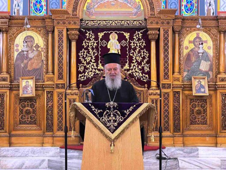 Για τον Όσιο Ιάκωβο Τσαλίκη μίλησε στον Βόλο το Μητροπολίτης Χαλκίδος Χρυσόστομος