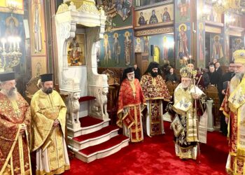 Τα ονομαστήρια του Μητροπολίτη Ανέων  Μακαρίου