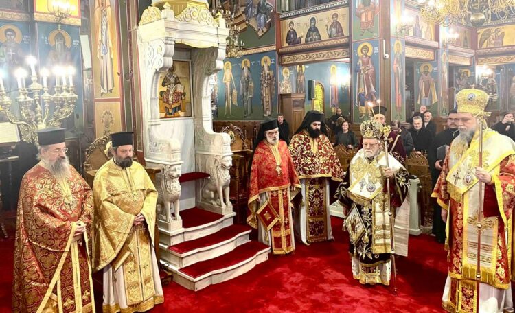 Τα ονομαστήρια του Μητροπολίτη Ανέων  Μακαρίου