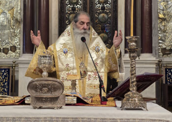 Μητροπολίτης Πειραιώς: Δεν μπορεί η ψυχή του ανθρώπου να γεμίσει από πνευματική ευδαιμονία με τα υλικά πράγματα