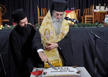 Ευλογία Βασιλόπιτας του Γραφείου Νεότητος της Ιεράς Μητροπόλεως Πειραιώς