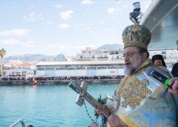 Λαμπρός ο εορτασμός των Θεοφανείων στην Καλαμάτα