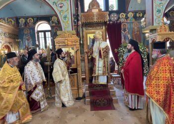 Η εορτή του Αγίου Ευθυμίου στην Αγία Παρασκευή Λοκρίδος