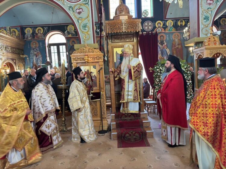 Η εορτή του Αγίου Ευθυμίου στην Αγία Παρασκευή Λοκρίδος