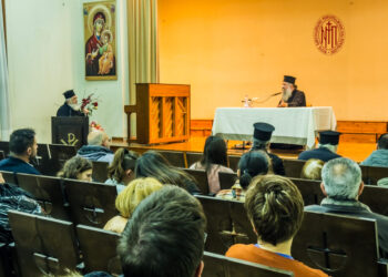 O π. Γεώργιος Σχοινάς στη Σχολή Γονέων της Ι.Μ. Πρεβέζης