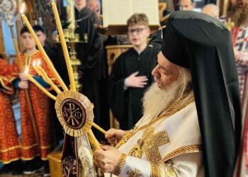 ΑΡΧΙΕΡΑΤΙΚΗ Θ. ΛΕΙΤΟΥΡΓΙΑ ΚΑΙ ΜΝΗΜΟΣΥΝΟ ΤΩΝ ΘΥΜΑΤΩΝ ΤΩΝ ΤΕΜΠΩΝ ΣΤΗΝ ΕΔΕΣΣΑ