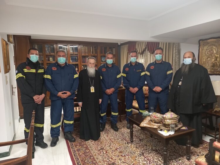 Εθιμοτυπικές επισκέψεις στον Μητροπολίτη Κορίνθου