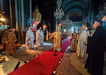 Αγρυπνία για την Αγιά Φιλοθέη στην Καρδίτσα