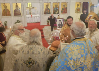 Η πόλη των Αγίων Σαράντα εόρτασε τον προστάτη της άγιο Χαράλαμπο – Επιμνημόσυνη δέηση για τον Αναστάσιο