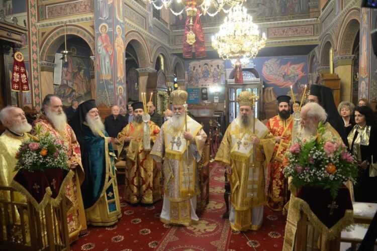 Ἡ ἑορτή τῆς Ὑπαπαντῆς, στήν Ἱερά Μητρόπολη Πατρῶν