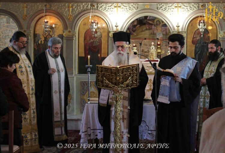 Ιερό Ευχέλαιο στην Ενορία Συκεών Άρτης