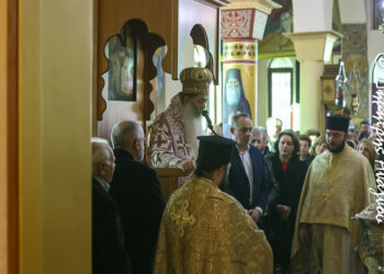 Φθιώτιδος Συμεών: «Ο Άγιος Τρύφων γίνεται υπερασπιστής της φύσης»