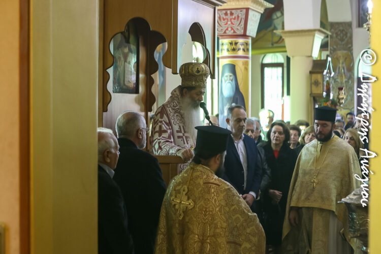 Φθιώτιδος Συμεών: «Ο Άγιος Τρύφων γίνεται υπερασπιστής της φύσης»