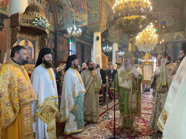 Η ΠΑΝΗΓΥΡΙΣ ΤΟΥ ΠΟΛΙΟΥΧΟΥ ΤΗΣ ΛΑΜΨΑΚΟΥ ΑΓΙΟΥ ΤΡΥΦΩΝΟΣ