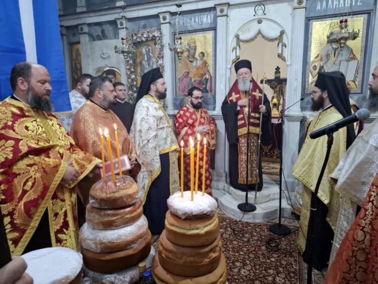 ΕΟΡΤΑΣΜΟΣ ΤΟΥ ΑΓΙΟΥ ΧΑΡΑΛΑΜΠΟΥΣ ΣΤΗΝ ΙΕΡΑ ΜΗΤΡΟΠΟΛΗ ΧΑΛΚΙΔΟΣ