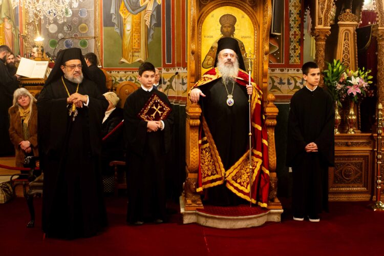 Ο Εσπερινός της Αποδόσεως της Υπαπαντής στην Καλαμάτα