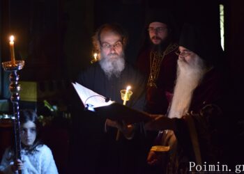 Κατανυκτική αγρυπνία  για την Αγιά Φιλοθέη στον Υμηττό ενώπιον της Τιμίας Κάρας του Αγίου Αλεξίου