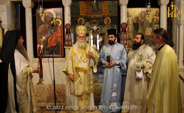 Εορτή Υπαπαντής και χειροτονία Διακόνου στην Άρτα