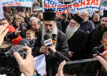 Φθιώτιδος Συμεών: «Το χρώμα του πένθους είναι το χρώμα αυτού του αγώνα»