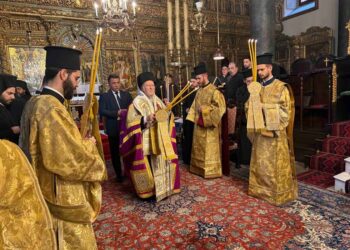 ΤΕΛΕΤΗ ΥΠΟΓΡΑΦΗΣ ΠΑΤΡΙΑΡΧΙΚΗΣ ΠΡΑΞΕΩΣ ΓΙΑ ΤΗΝ ΑΓΙΟΚΑΤΑΤΑΞΗ ΤΟΥ ΟΣΙΟΥ ΧΡΙΣΤΟΦΟΡΟΥ ΤΟΥ ΠΑΠΟΥΛΑΚΟΥ