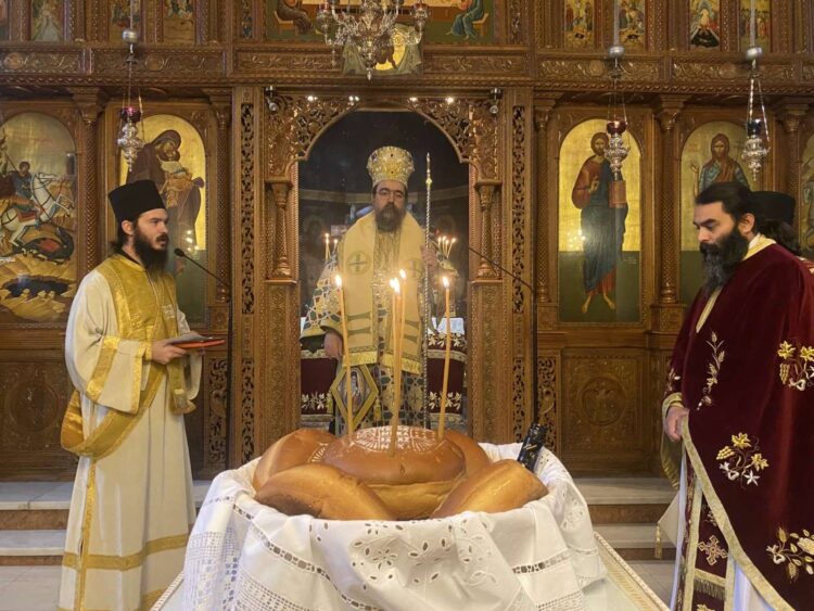 Ἀρχιερατικὴ Θεία Λειτουργία γιὰ τὸν Ἅγιο Προστάτη τῶν Καρκινοπαθῶν