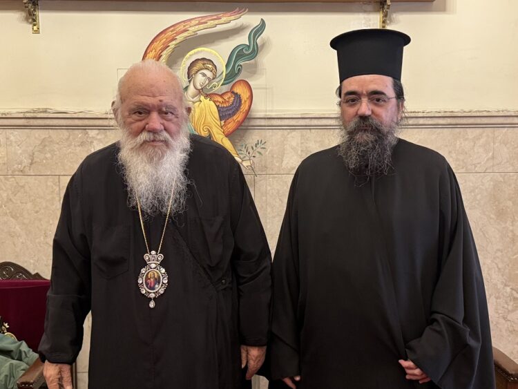 Ἐπισκέψεις εὐχαριστιῶν τοῦ Μητροπολίτου Καστορίας στὴν Ἀθήνα