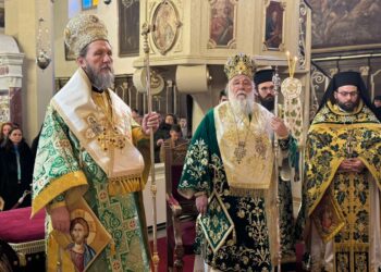 Χειροτονία Διακόνου στην πανήγυρη της Αγίας Θεοδώρας