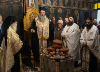 Ο εορτασμός του Αγίου Φωτίου στην Ιερά Μητρόπολη Κίτρους, Κατερίνης και Πλαταμώνος