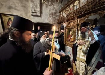 ΡΑΣΟΦΟΡΙΑ ΝΕΟΥ ΜΟΝΑΧΟΥ ΣΤΗΝ ΙΕΡΑ ΜΟΝΗ ΤΙΜΙΟΥ ΠΡΟΔΡΟΜΟΥ ΑΤΑΛΗΣ-ΜΠΑΛΗ