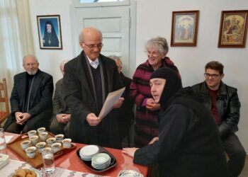 Ο Σύνδεσμος Αιτωλοακαρνάνων «ΟΣΙΟΣ ΕΥΓΕΝΙΟΣ Ο ΑΙΤΩΛΟΣ» τίμησε την Καθηγουμένη Θεοκλήτη Μοναχή της Ιστορικής Ιεράς Μονής Αη Συμιού Μεσολογγίου