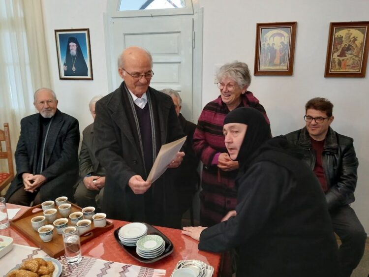 Ο Σύνδεσμος Αιτωλοακαρνάνων «ΟΣΙΟΣ ΕΥΓΕΝΙΟΣ Ο ΑΙΤΩΛΟΣ» τίμησε την Καθηγουμένη Θεοκλήτη Μοναχή της Ιστορικής Ιεράς Μονής Αη Συμιού Μεσολογγίου