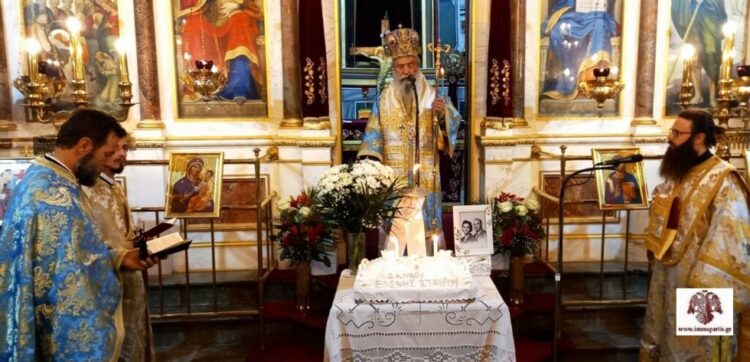 Αρχιερατική Θεία Λειτουργία στον Βρονταμά και απόδοση τιμών στους ευεργέτες Ιωάννη και Ελένη Σταύρου