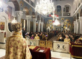 Υποδειγματική – Κατηχητική Θεία Λειτουργία στον Ιερό Ναό Αγίου Κωνσταντίνου & Ελένης Βόλου