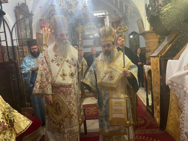 Δισαρχιερατική Θ. Λειτουργία στο Λωβοκομείο Χίου