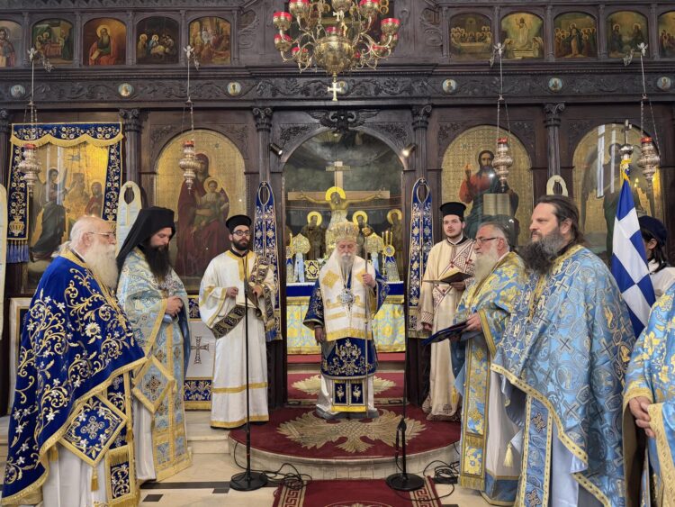 Λαμπρός εορτασμός της εορτής του Ευαγγελισμού της Θεοτόκου και χειροτονία διακόνου στα Γρεβενά