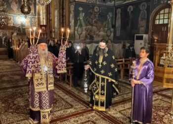 Προηγιασμένη Θ. Λειτουργία στη Μάρπησσα της Πάρου