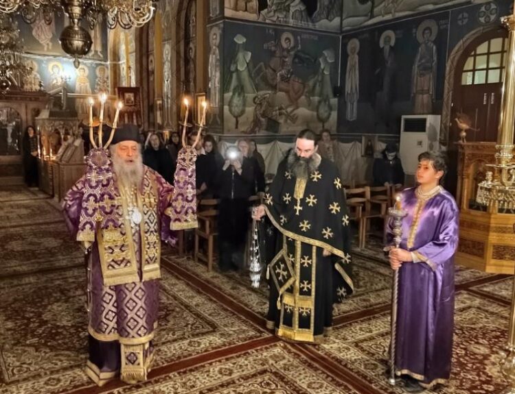 Προηγιασμένη Θ. Λειτουργία στη Μάρπησσα της Πάρου